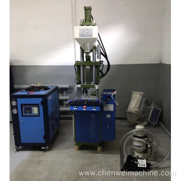 double vertical injection molding machine